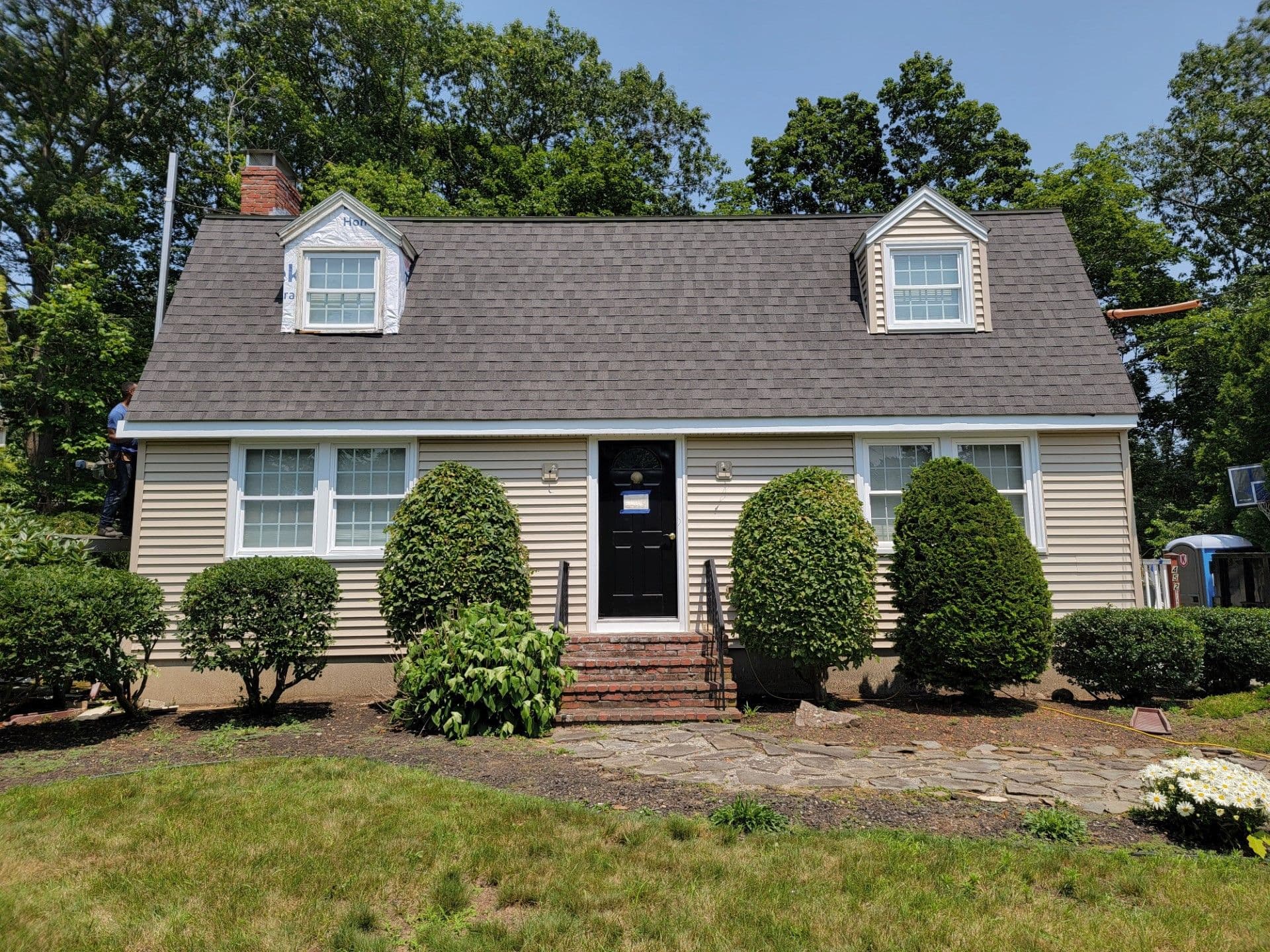 Lee Quill Vinyl Siding - After